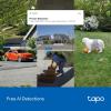 image:imageTPLink Tapo 2K QHD Outdoor PanTilt WiFi Security Camera 360 View Motion Tracking Color Night Vision Free PersonVehicleMotion Detection Cloud amp SD Card Storage 247 Recording Tapo C520WSWired