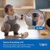 image:imageTPLink Tapo 2K QHD PanTilt WiFi Camera  Apple HomeKit  Physical Privacy Mode  Color Night Vision  Motion Tracking  2Way Audio  LocalCloud Storage  Works wAlexaampGoogle Home  Tapo C2254K 8MP