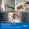 image:imageTPLink Tapo 2K QHD PanTilt WiFi Camera  Apple HomeKit  Physical Privacy Mode  Color Night Vision  Motion Tracking  2Way Audio  LocalCloud Storage  Works wAlexaampGoogle Home  Tapo C2254K 8MP