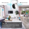 image:imageTPLink Tapo PanTilt Security Camera for Baby Monitor Pet Camera wMotion Detection 1080P 2Way Audio Night Vision Cloud amp SD Card Storage Works with Alexa amp Google Home Tapo C200White