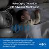 image:imageTPLink Tapo PanTilt Security Camera for Baby Monitor Pet Camera wMotion Detection 1080P 2Way Audio Night Vision Cloud amp SD Card Storage Works with Alexa amp Google Home Tapo C200Black