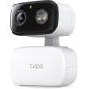 image:imageTPLink Tapo PanTilt Security Camera for Baby Monitor Pet Camera wMotion Detection 1080P 2Way Audio Night Vision Cloud amp SD Card Storage Works with Alexa amp Google Home Tapo C200White