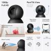 image:imageTPLink Tapo PanTilt Security Camera for Baby Monitor Pet Camera wMotion Detection 1080P 2Way Audio Night Vision Cloud amp SD Card Storage Works with Alexa amp Google Home Tapo C200Black