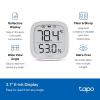 image:imageTPLink Tapo Temperature and Humidity Sensor Kit Temperature Sensor T315  Hub Tapo H100 27 EInk Display SwissMade Sensor  LongLasting Performance  RealTime NotificationSensor with Hub