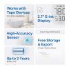 image:imageTPLink Tapo Temperature and Humidity Sensor Kit Temperature Sensor T315  Hub Tapo H100 27 EInk Display SwissMade Sensor  LongLasting Performance  RealTime NotificationSensor with Hub