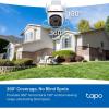image:imageTapo 2K Outdoor Wired PanTilt Security WiFi Camera 360 View Motion Tracking Works wAlexa amp Google Home Color Night Vision Free AI Detection Cloud amp SD Card Storageup to 512GB Tapo C510W3K 5MP