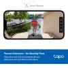 image:imageTapo MagCam 2K  2026 Wirecutter Best Outdoor Security Camera amp PCMag Editors Choice Wireless Battery Power Magnetic Mount SubscriptionFree SD Storage or optional Cloud PersonVehicle DetectionWhite