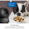 image:imageTapo TPLink 2K Pan Tilt Security Camera for Baby Monitor Dog Camera wMotion Detection 2Way Audio Siren Night Vision Cloud ampSD Card Storage Up to 256 GB Works with Alexa amp Google Home C210Black