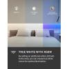 image:imageTapo TPLink RGBWIC Smart LED Light Strip 164Ft 1000 Lumens 16M Dimmable Colors 50 Color Zones Works wApple HomeKitAlexaGoogle Home SynctoSound IP44 PU Coating Trimmable L9305RGBIC  White LEDs 1000 lm