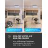 image:imageTapo TPLink RGBWIC Smart LED Light Strip 164Ft 1000 Lumens 16M Dimmable Colors 50 Color Zones Works wApple HomeKitAlexaGoogle Home SynctoSound IP44 PU Coating Trimmable L9305RGBIC  White LEDs 1000 lm
