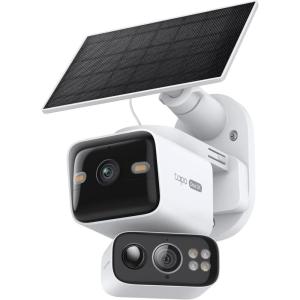 image:imageTPLink Tapo 2K QHD Outdoor PanTilt WiFi Security Camera 360 View Motion Tracking Color Night Vision Free PersonVehicleMotion Detection Cloud amp SD Card Storage 247 Recording Tapo C520WSSolar