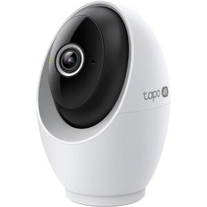 image:imageTPLink Tapo 2K QHD PanTilt WiFi Camera  Apple HomeKit  Physical Privacy Mode  Color Night Vision  Motion Tracking  2Way Audio  LocalCloud Storage  Works wAlexaampGoogle Home  Tapo C2254K 8MP