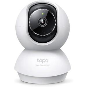 image:imageTPLink Tapo 2K QHD PanTilt WiFi Camera  Apple HomeKit  Physical Privacy Mode  Color Night Vision  Motion Tracking  2Way Audio  LocalCloud Storage  Works wAlexaampGoogle Home  Tapo C2253K 5MP