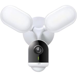 image:imageTapo 2K Outdoor Wired Floodlight Security Camera  2800 Lm Dimmable Motion Activated Person amp Vehicle Detection 247 Recording SubscriptionFree Local Storage or Optional Cloud C720Fixed