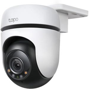 image:imageTapo 2K Outdoor Wired PanTilt Security WiFi Camera 360 View Motion Tracking Works wAlexa amp Google Home Color Night Vision Free AI Detection Cloud amp SD Card Storageup to 512GB Tapo C510W2K