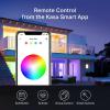image:imageKasa Smart Light Bulbs 1000 Lumens High Brightness 16M Color Changing Dimmable Smart WiFi Light Bulb Compatible with Alexa and Google Home A19 24GHz WiFi only No Hub Required KL1354 Pack