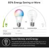 image:imageKasa Smart Light Bulbs 1000 Lumens High Brightness 16M Color Changing Dimmable Smart WiFi Light Bulb Compatible with Alexa and Google Home A19 24GHz WiFi only No Hub Required KL1354 Pack
