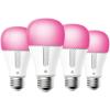 image:imageKasa Smart Light Bulbs 1000 Lumens High Brightness 16M Color Changing Dimmable Smart WiFi Light Bulb Compatible with Alexa and Google Home A19 24GHz WiFi only No Hub Required KL1354 Pack