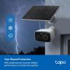 image:imageTapo TPLink C400 KIT Outdoor Battery Camera wSolar Panel Base Wireless 1080P Free PersonVehicle Detection SDCloud Storage Color Night Vision No Hub Needed Works wAlexaWhite
