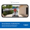 image:imageTapo TPLink C400 KIT Outdoor Battery Camera wSolar Panel Base Wireless 1080P Free PersonVehicle Detection SDCloud Storage Color Night Vision No Hub Needed Works wAlexaWhite