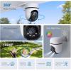 image:imageTapo TPLink C400 KIT Outdoor Battery Camera wSolar Panel Base Wireless 1080P Free PersonVehicle Detection SDCloud Storage Color Night Vision No Hub Needed Works wAlexaWhite