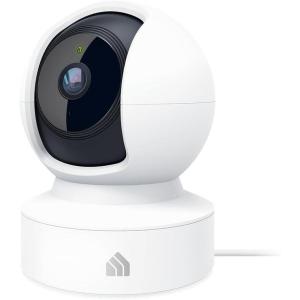 image:imageKasa 2K Indoor PanTilt Wired Security Camera  Works as a Baby Monitor amp Pet Camera Motion Detection amp Tracking 2Way Audio Night Vision SubscriptionFree Local Storage or Optional Cloud KC410SWhite
