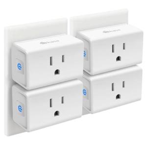 image:imageKasa Smart Plug Mini 15A Smart Home WiFi Outlet Works with Alexa Google Home amp IFTTT No Hub Required UL Certified 24G WiFi Only 4PackEP10P4  WhiteSmart Plug