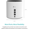 image:imageTPLink Deco 7 BE25 DualBand BE5000 WiFi 7 Mesh WiFi System  4Stream 5 Gbps 240 Mhz  Covers up to 6600 SqFt  2X 25G Ports Wired Backhaul  VPNMLO AIRoaming HomeShield 3Pack1 Pack