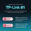image:imageTPLink Deco 7 BE25 DualBand BE5000 WiFi 7 Mesh WiFi System  4Stream 5 Gbps 240 Mhz  Covers up to 6600 SqFt  2X 25G Ports Wired Backhaul  VPNMLO AIRoaming HomeShield 3Pack1 Pack