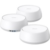image:imageTPLink Deco 7 BE25 DualBand BE5000 WiFi 7 Mesh WiFi System  4Stream 5 Gbps 240 Mhz  Covers up to 6600 SqFt  2X 25G Ports Wired Backhaul  VPNMLO AIRoaming HomeShield 3Pack3 Pack