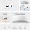image:imageTPLink Deco 7 BE25 DualBand BE5000 WiFi 7 Mesh WiFi System  4Stream 5 Gbps 240 Mhz  Covers up to 6600 SqFt  2X 25G Ports Wired Backhaul  VPNMLO AIRoaming HomeShield 3Pack1 Pack