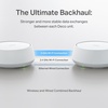 image:imageTPLink Deco 7 BE25 DualBand BE5000 WiFi 7 Mesh WiFi System  4Stream 5 Gbps 240 Mhz  Covers up to 6600 SqFt  2X 25G Ports Wired Backhaul  VPNMLO AIRoaming HomeShield 3Pack2 Pack