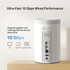 image:imageTPLink Deco 7 BE25 DualBand BE5000 WiFi 7 Mesh WiFi System  4Stream 5 Gbps 240 Mhz  Covers up to 6600 SqFt  2X 25G Ports Wired Backhaul  VPNMLO AIRoaming HomeShield 3Pack1 Pack