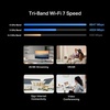 image:imageTPLink Deco 7 BE25 DualBand BE5000 WiFi 7 Mesh WiFi System  4Stream 5 Gbps 240 Mhz  Covers up to 6600 SqFt  2X 25G Ports Wired Backhaul  VPNMLO AIRoaming HomeShield 3Pack3 Pack
