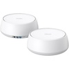 image:imageTPLink Deco 7 BE25 DualBand BE5000 WiFi 7 Mesh WiFi System  4Stream 5 Gbps 240 Mhz  Covers up to 6600 SqFt  2X 25G Ports Wired Backhaul  VPNMLO AIRoaming HomeShield 3Pack2 Pack