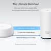 image:imageTPLink Deco 7 BE25 DualBand BE5000 WiFi 7 Mesh WiFi System  4Stream 5 Gbps 240 Mhz  Covers up to 6600 SqFt  2X 25G Ports Wired Backhaul  VPNMLO AIRoaming HomeShield 3Pack1 Pack Outdoor