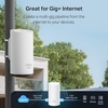 image:imageTPLink Deco 7 Pro BE63 TriBand WiFi 7 BE10000 Whole Home Mesh System  6Stream 10 Gbps 4x25G Ports Wired Backhaul 4X Smart Internal Antennas VPN HomeShield Free Expert Support 3PackWiFi 7  25G Port