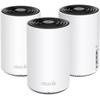 image:imageTPLink Deco 7 Pro BE63 TriBand WiFi 7 BE10000 Whole Home Mesh System  6Stream 10 Gbps 4x25G Ports Wired Backhaul 4X Smart Internal Antennas VPN HomeShield Free Expert Support 3PackWiFi 6E  1G Port