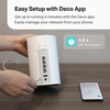 image:imageTPLink Deco 7 Pro BE63 TriBand WiFi 7 BE10000 Whole Home Mesh System  6Stream 10 Gbps 4x25G Ports Wired Backhaul 4X Smart Internal Antennas VPN HomeShield Free Expert Support 3PackWiFi 7  25G Port
