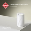 image:imageTPLink Deco 7 Pro BE63 TriBand WiFi 7 BE10000 Whole Home Mesh System  6Stream 10 Gbps 4x25G Ports Wired Backhaul 4X Smart Internal Antennas VPN HomeShield Free Expert Support 3PackWiFi 7  25G Port