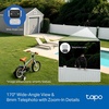image:imageTapo 4K Outdoor Dual Lens PanTilt PoEDC Wired Security Camera  170 WideAngle  8mm Zoom Lens Free PersonVehicle Detect 360 View SubscriptionFree SD Storage or Optional Cloud  C575D