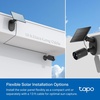 image:imageTapo SolarCam 1080p Outdoor Wireless Security Camera Battery Power with Solar Person Detection SubscriptionFree Local StorageOptional Cloud Works with Alexa amp Google Assistant C402 KIT3PackBlack