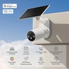 image:imageTapo SolarCam 1080p Outdoor Wireless Security Camera Battery Power with Solar Person Detection SubscriptionFree Local StorageOptional Cloud Works with Alexa amp Google Assistant C402 KIT3PackWhite