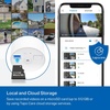 image:imageTapo SolarCam 1080p Outdoor Wireless Security Camera Battery Power with Solar Person Detection SubscriptionFree Local StorageOptional Cloud Works with Alexa amp Google Assistant C402 KIT3PackWhite
