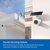 image:imageTapo SolarCam 1080p Outdoor Wireless Security Camera Battery Power with Solar Person Detection SubscriptionFree Local StorageOptional Cloud Works with Alexa amp Google Assistant C402 KIT3PackWhite