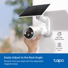 image:imageTapo SolarCam 1080p Outdoor Wireless Security Camera Battery Power with Solar Person Detection SubscriptionFree Local StorageOptional Cloud Works with Alexa amp Google Assistant C402 KIT3PackWhite