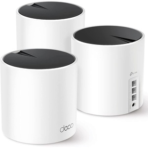 image:imageTPLink Deco 7 BE25 DualBand BE5000 WiFi 7 Mesh WiFi System  4Stream 5 Gbps 240 Mhz  Covers up to 6600 SqFt  2X 25G Ports Wired Backhaul  VPNMLO AIRoaming HomeShield 3Pack3 Pack