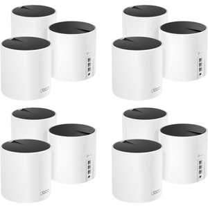 image:imageTPLink Deco 7 BE25 DualBand BE5000 WiFi 7 Mesh WiFi System  4Stream 5 Gbps 240 Mhz  Covers up to 6600 SqFt  2X 25G Ports Wired Backhaul  VPNMLO AIRoaming HomeShield 3Pack12 Pack