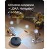 image:imageTapo LiDAR  DualLaser Robot Vacuum and Mop with SelfEmptying Dock  15000Pa Suction Innovative AntiTangle System for Pet Hair DeepEdge Mopping SelfCleaning Obstacle Avoidance  RV50 Pro Omni