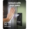 image:imageTapo Smart Door Lock WiFi Deadbolt Palm amp Fingerprint Recognition Keyless Entry inApp Monitoring with Scheduled Access 1Year Rechargeable Battery AutoLock IP65 Fits Standard Doors DL130